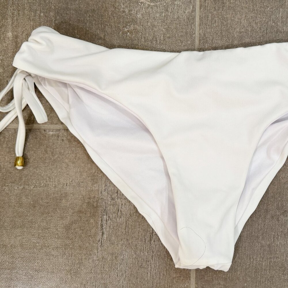 Phax Cheeky Scrunch Bikini Bottom - White M